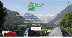 Desktop Screenshot of campingkamne.com